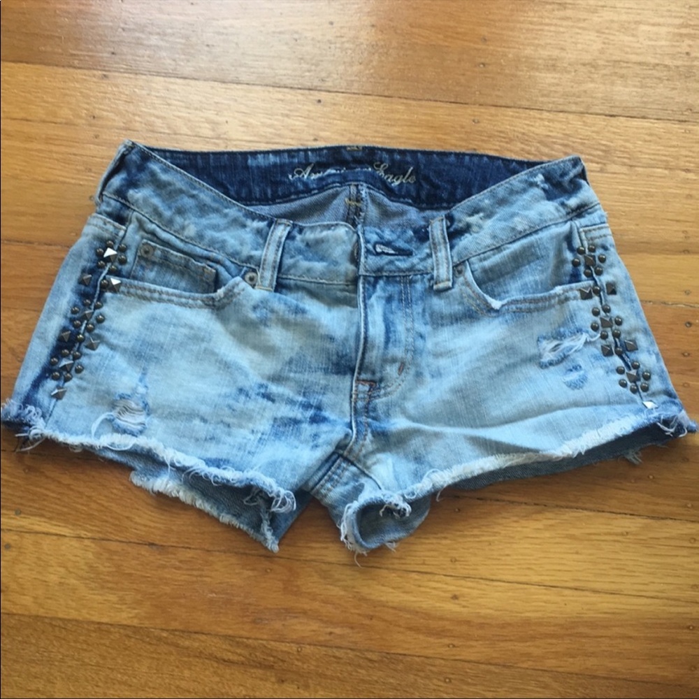 American Eagle Jean Shorts Size 0